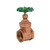 Brass Gate Valve, 1¼″ BSPT (GV14)