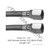 Automann discharge hose 2 inch female SAE swivel 60 inch
