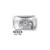 CEC Industries H4703 rectangular sealed beam headlight 12.8V