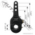 Automann manual slack adjuster 5.5-6.5 inch 1341031