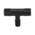 Banjo Hose Barb Tee, ½″ x ½″ x ⅜″ Poly (HBT050-038)