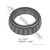 Automann wheel bearing cone 182.598