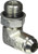 Gates MegaCrimp Male Pipe Thread to Male JIC 90° Adapter, 1/2″ x 1/2″ (8MB-8MJ90)