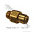 Automann brass PLC male connector Volvo 177.V20566049
