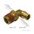 Automann brass PLC male SWL elbow 3/8 x 1/2 177.13B696D