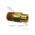 Automann brass PLC male connector 3/16 x 1/8 inch