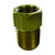 Edelmann 3/8" Tube (F) x 1/8 PT (M) Invert to Pipe Thread Adapter | 124620