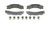 Wagner Brakes Wagner QC1565 ThermoQuiet Ceramic Disc Brake Pad Set (QC1565)