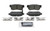 Wagner ZD813 QuickStop Ceramic Brake Pad Set