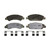 Wagner OEX1363 ceramic front disc brake pad set
