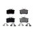 Monroe FX1017A ProSolution Semi-Metallic Brake Pads