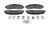Wagner SX1691 SevereDuty disc brake pad set