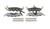 Wagner OEX1012A Ceramic Disc Brake Pad Set | Rear