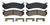 Wagner ZD785 Disc Brake Pad Set (Alternate ZD1055) (ZD785)