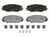 Wagner OEX1211 Front Disc Brake Pad Set | Premium Ceramic