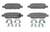 Wagner PD905 ThermoQuiet Ceramic Rear Disc Brake Pad Set