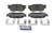 Wagner ZD1156 QuickStop disc brake pad set