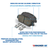 Wagner ZD1160 QuickStop Front Disc Brake Pad Set