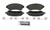 Wagner ZD698 QuickStop Ceramic Disc Brake Pad Set