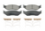 Wagner SX1066 SevereDuty disc brake pad set