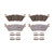 Wagner Brakes OEX1790A | Ceramic Disc Brake Pad Set