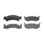 Wagner Brakes Wagner MX269 ThermoQuiet Disc Brake Pad (MX269)