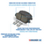 Wagner Brakes QuickStop Ceramic Disc Brake Pad Set | ZD1707