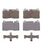 Wagner Brakes OEX1092 Premium Front Ceramic Disc Brake Pad Set
