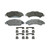 Wagner Brakes OEX1092 Premium Front Ceramic Disc Brake Pad Set