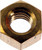 Hex nut brass 5/16-18 x 1/2 Dorman 680-002