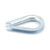 Forney Wire Rope Thimble, Zinc Plated, 1/8 in (61030)