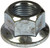 Dorman Wheel Nut 9/16-18 Flanged Flat Face | 611-054