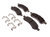 AC Delco 14D1169CHF1 Front Disc Brake Pad Set