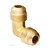 Edelmann 3/8 Inch Tube Size Union Elbow Type SAE 45 Degree Flared Tube Fitting (155600)