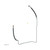 Edelmann 1/4 in Male Connector Inverted Flare Tube Fitting | 124420