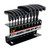 Performance Tool W80276 | 10-Piece SAE T-Handle Hex Key Set