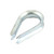 Forney Wire Rope Thimble, Zinc Plated, 5/16 in (61033)