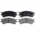 ACDelco disc brake pad set 14D813CH semi-metallic
