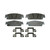Wagner OEX1707 front ceramic brake pads