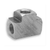 Edelmann 1/4-18 Thread Size Tee Type Pipe Thread Fitting (201400)