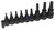 Lisle Torx Plus bit set TP10-TP50 9-piece 81000