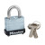 Master Lock Dual-Function Padlock with Key and Combo, 2" Wide (3008D)