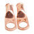 Forney 60093 copper cable lug number 4 cable 3/8 stud