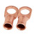 Forney 60106 copper lug number 2 cable 1/2 stud