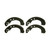 Wagner PAB720R Ceramic Brake Shoe
