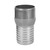 KC Nipple 1" Steel Male Adapter, 150 psi (7682C)