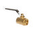 Brass ball valve 1-1/4 inch full port BV114