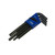 Lisle long arm metric hex key set 9-piece 42650