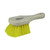 Weiler 79120 utility scrub brush 8 inch yellow polypropylene
