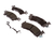 AC Delco 14D52M Advantage Semi-Metallic Disc Brake Pad Set